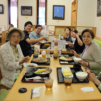 写真:播磨いちのみやでお食事中のみなさま