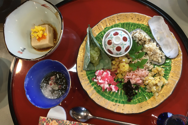 写真:きざみ食の一部